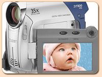 ZR800 Canon MiniDV Digital Camcorder