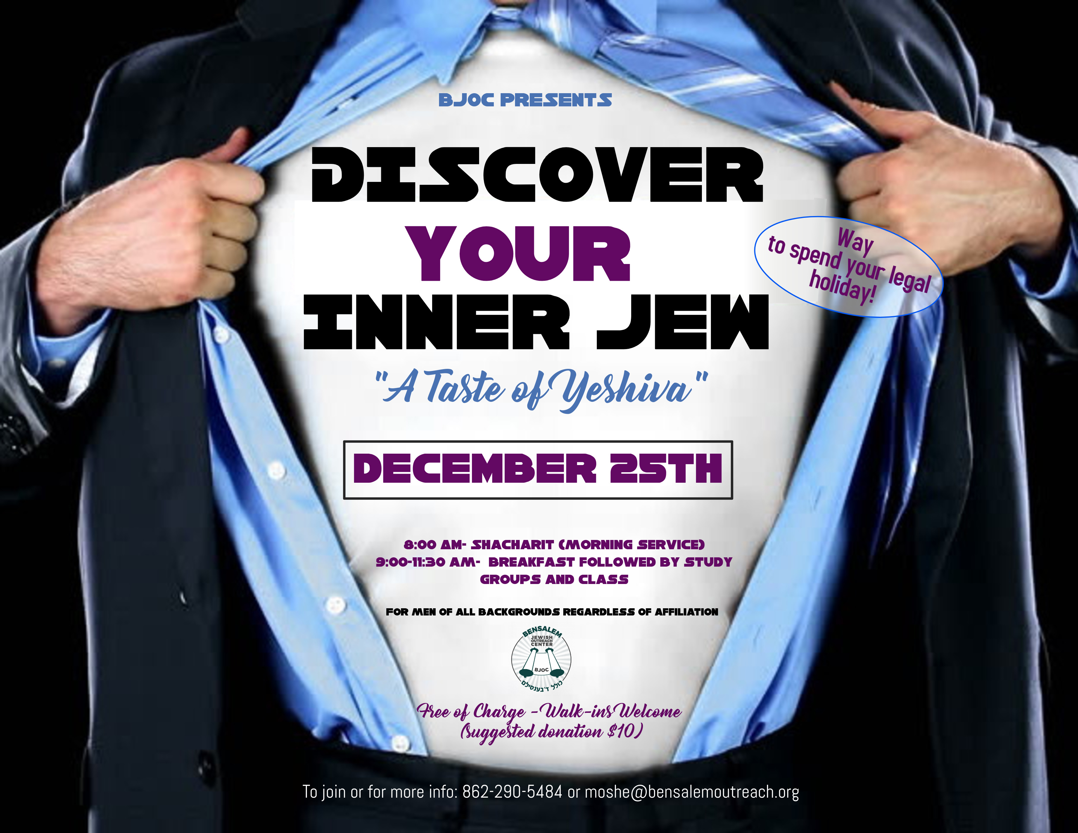 Taste of Yeshiva- Discover Your Inner Jew