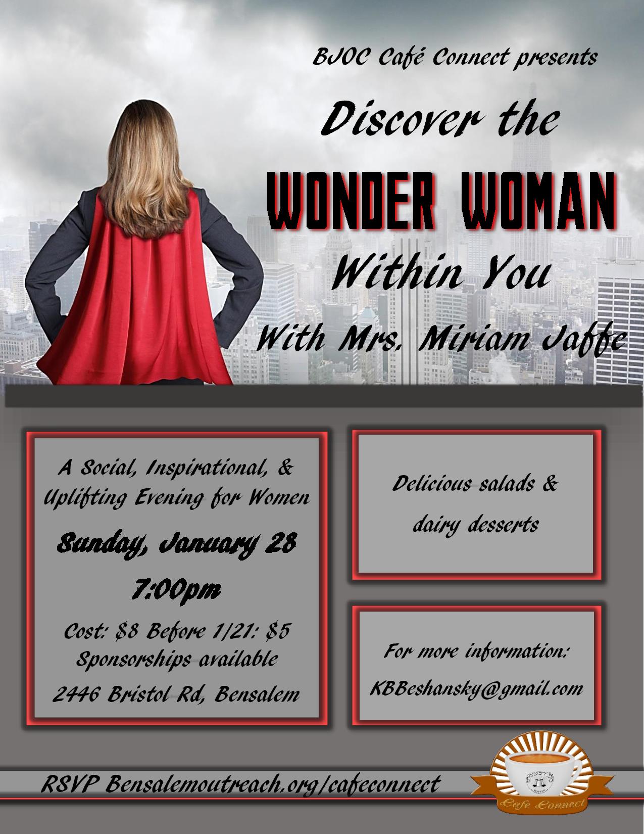 Discover the Wonder Woman Within You