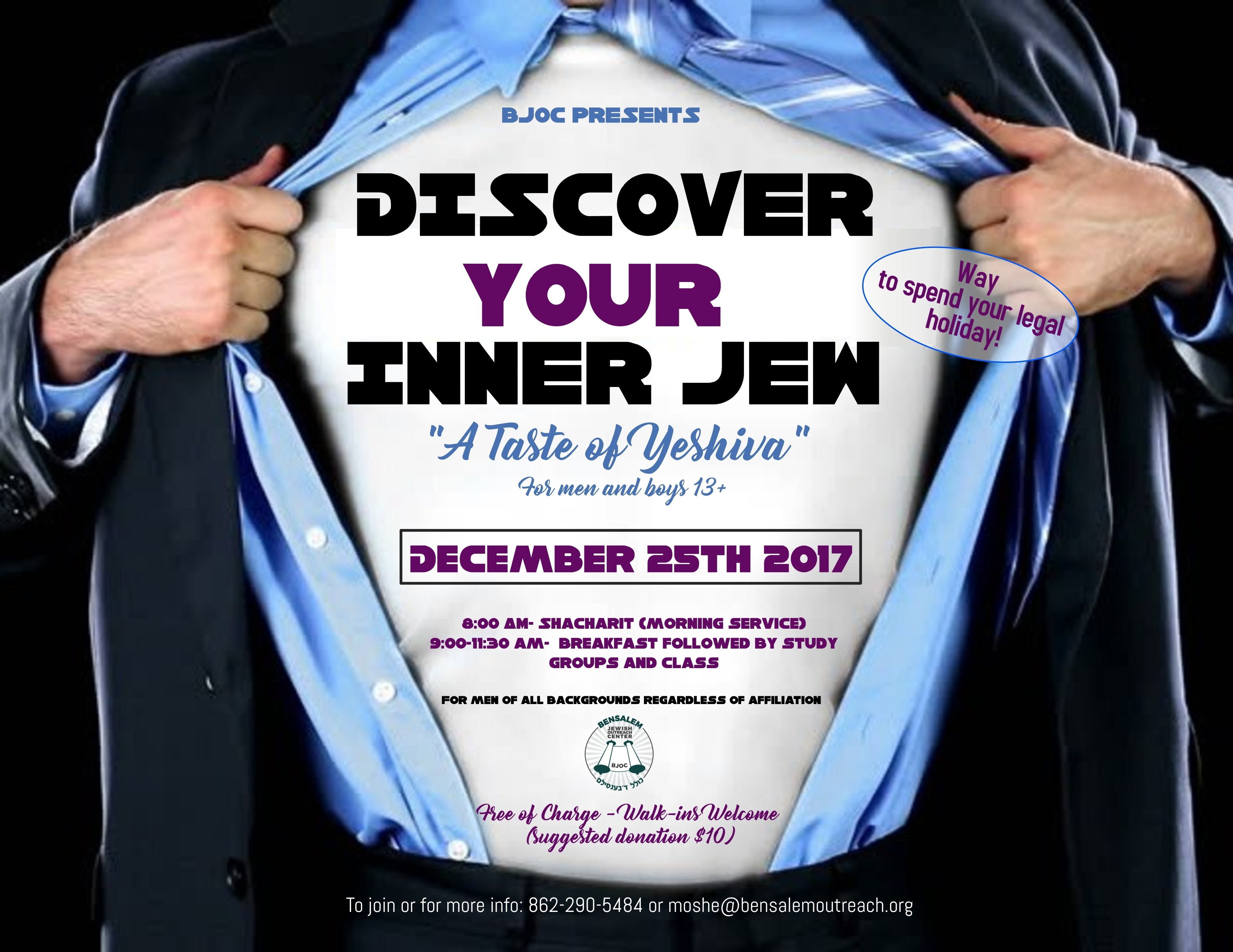 Discover Your Inner Jew- Taste of Yeshiva