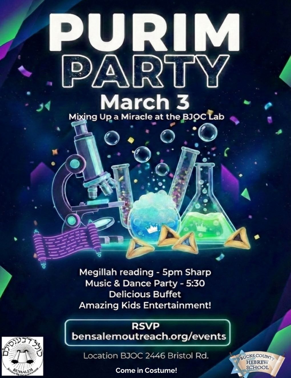 Purim Carnival Party