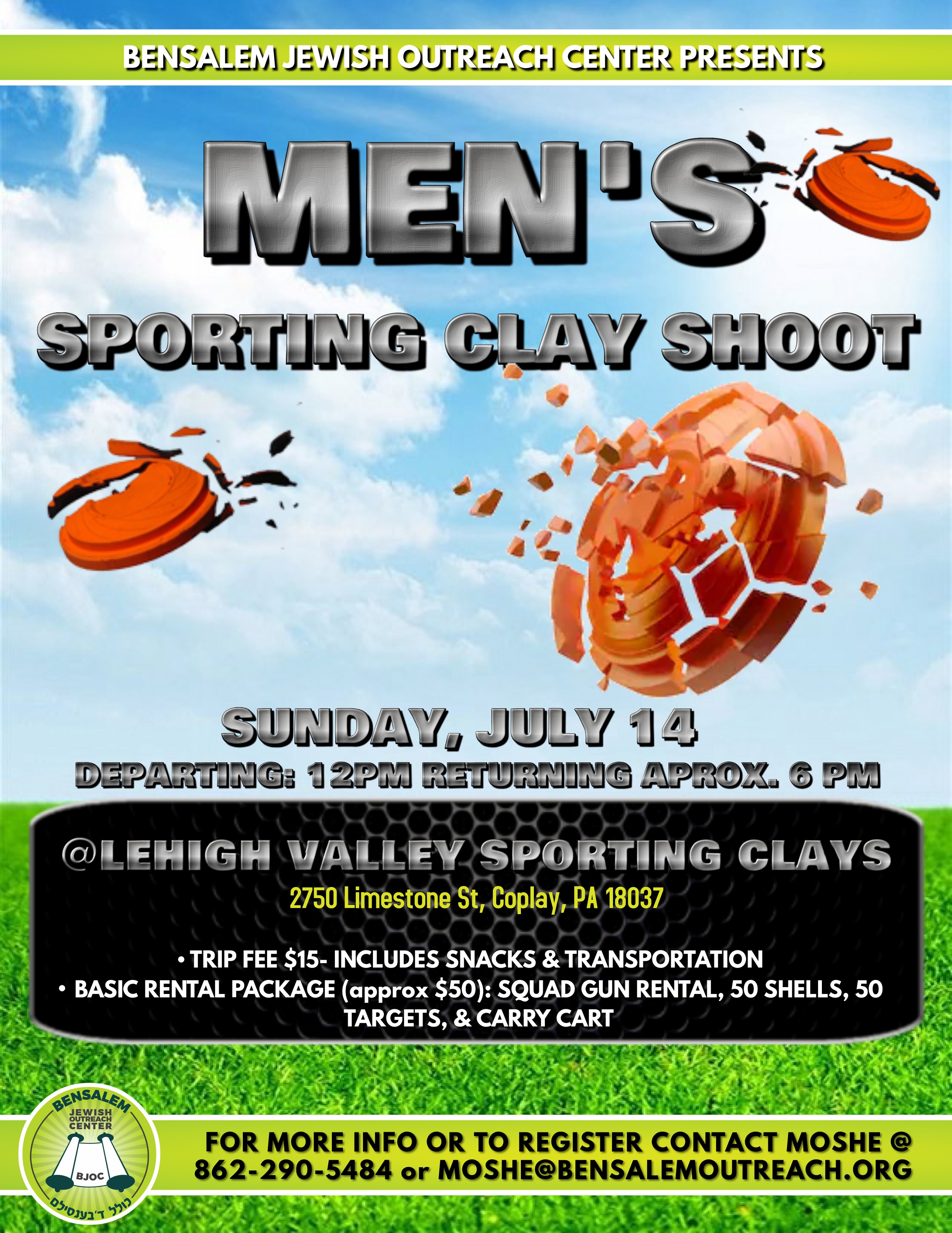 Men's Sporting Clay Shoot
