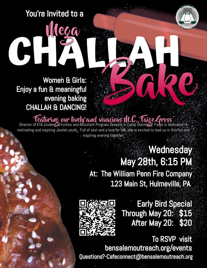 The Bucks County And Greater Philadelphia Great Big Challah Bake