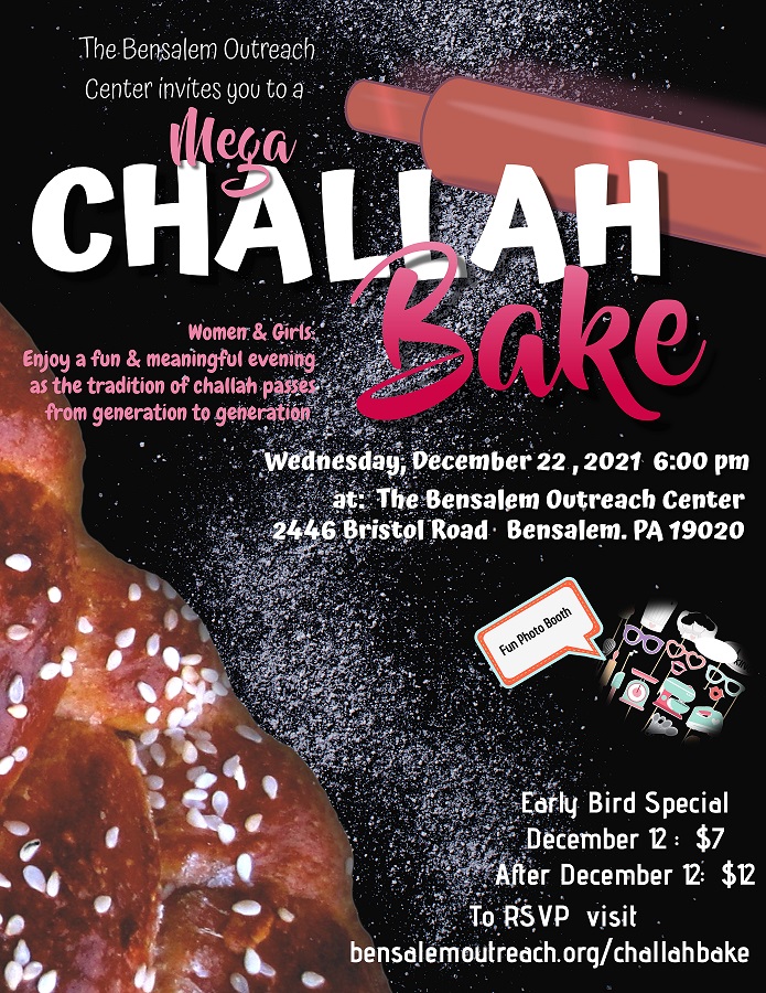 The Bucks County And Greater Philadelphia Great Big Challah Bake
