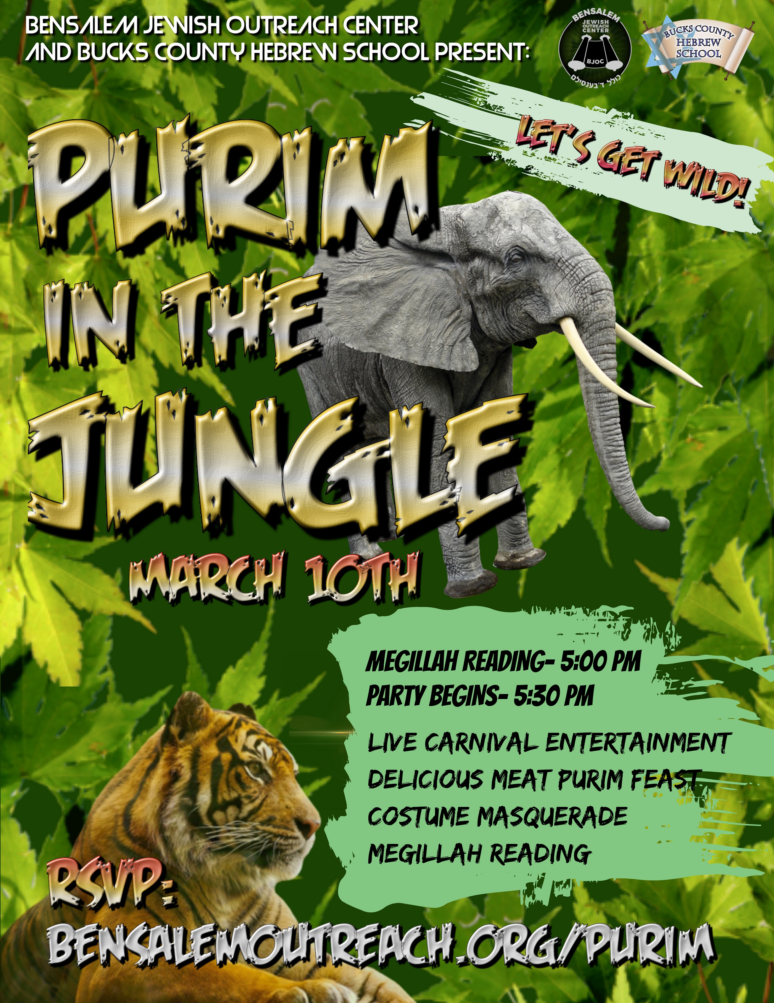 Purim in the Jungle