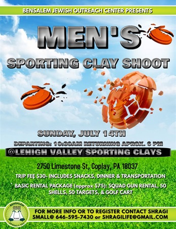 Men's Sporting Clay Shoot